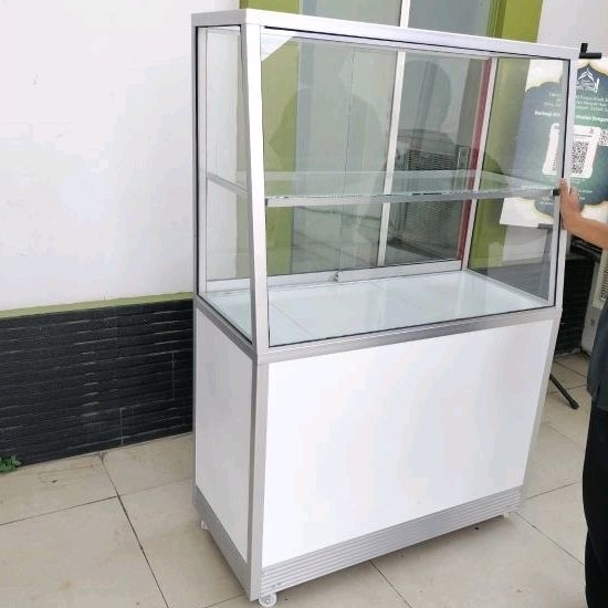 

NOTA- etalase warteg 1m/ gerobak warung makan alumunium khusus kota semarang