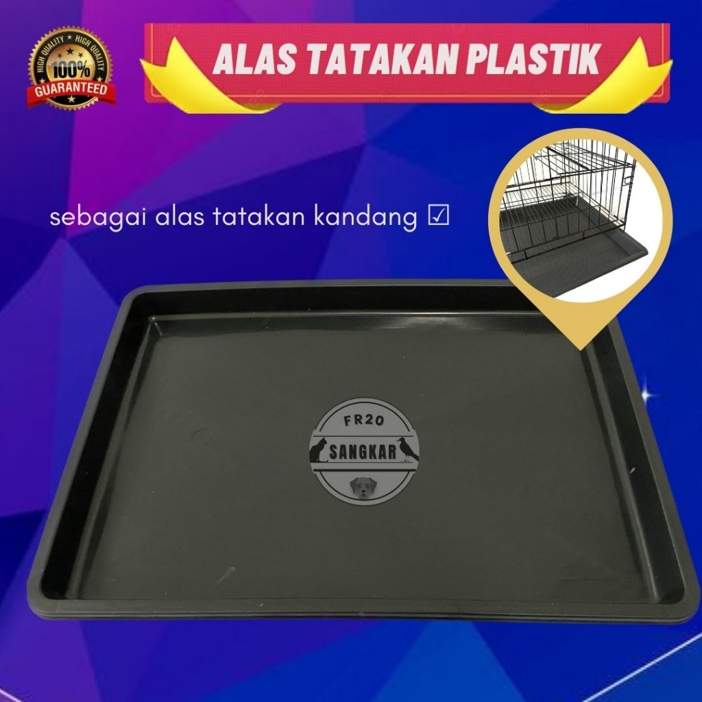 ALAS TATAKAN PLASTIK SEBAGAI ALAS KANDANG FRSANGKAR