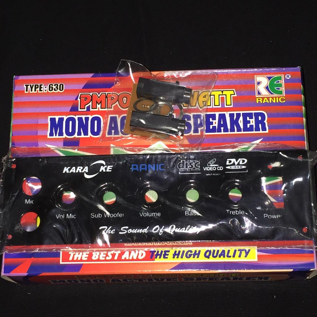 KIT POWER AMPLIFIER SPEAKER ACTIVE MONO 750W PMPO 630