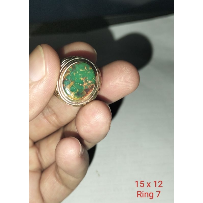 Batu Akik Pirus Persia Asli