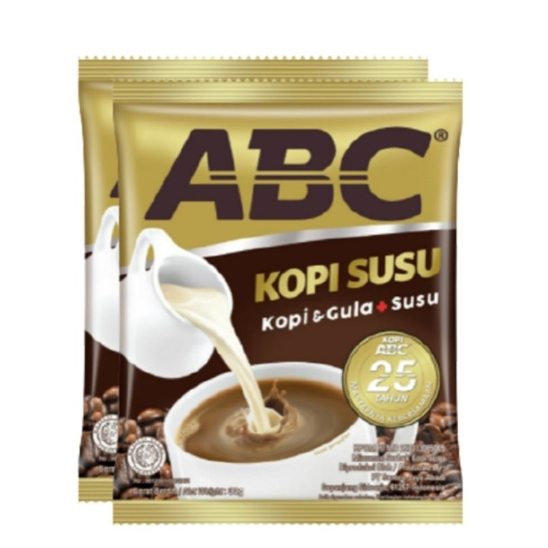 

KOPI ABC SUSU 1 RENTENG ISI 10 Sachet