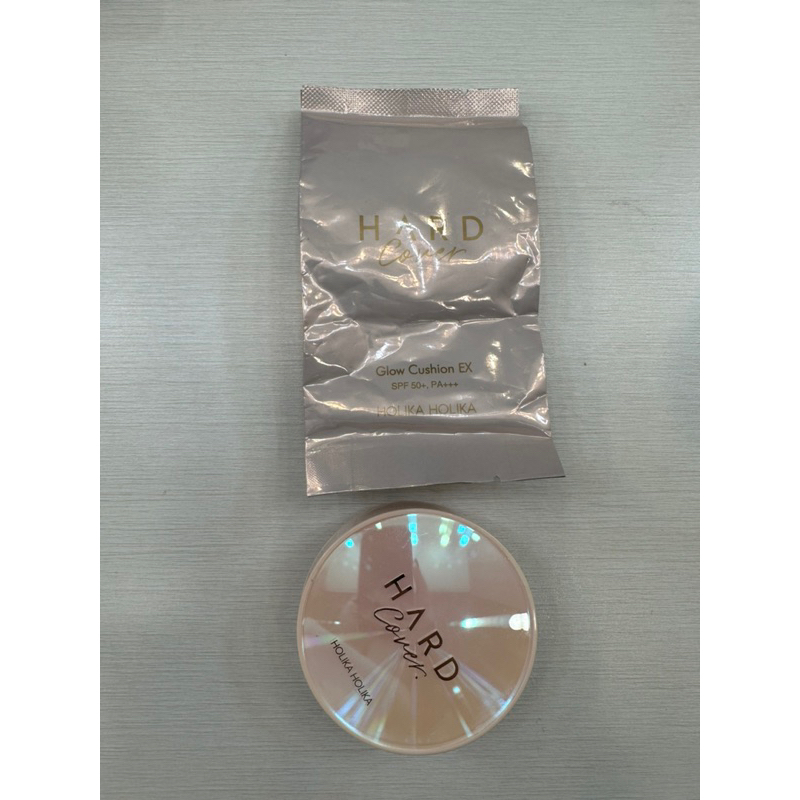 HOLIKA HOLIKA Hard Cover Glow Cushion EX (Warm IVORY)