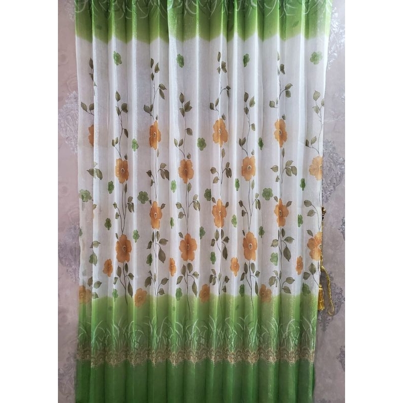 Vitrase gorden Import motif