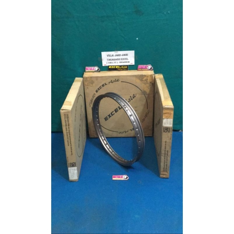 VELG JARI-JARI TAKASAGO EXCEL 140x17 - TITANIUM