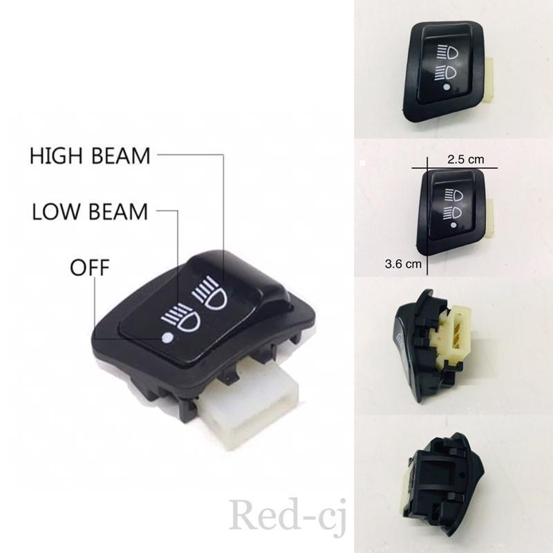 TOMBOL LAMPU SAKLAR DIM MOTOR 3 TITIK
