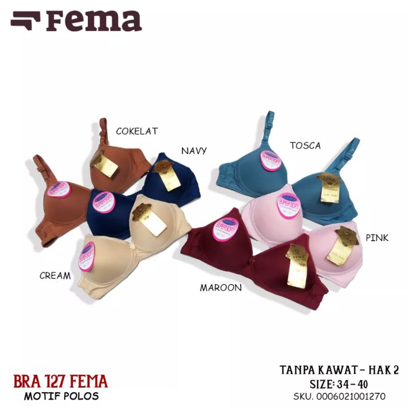 BRA BH Fema Busa Spons Empuk Kait 3