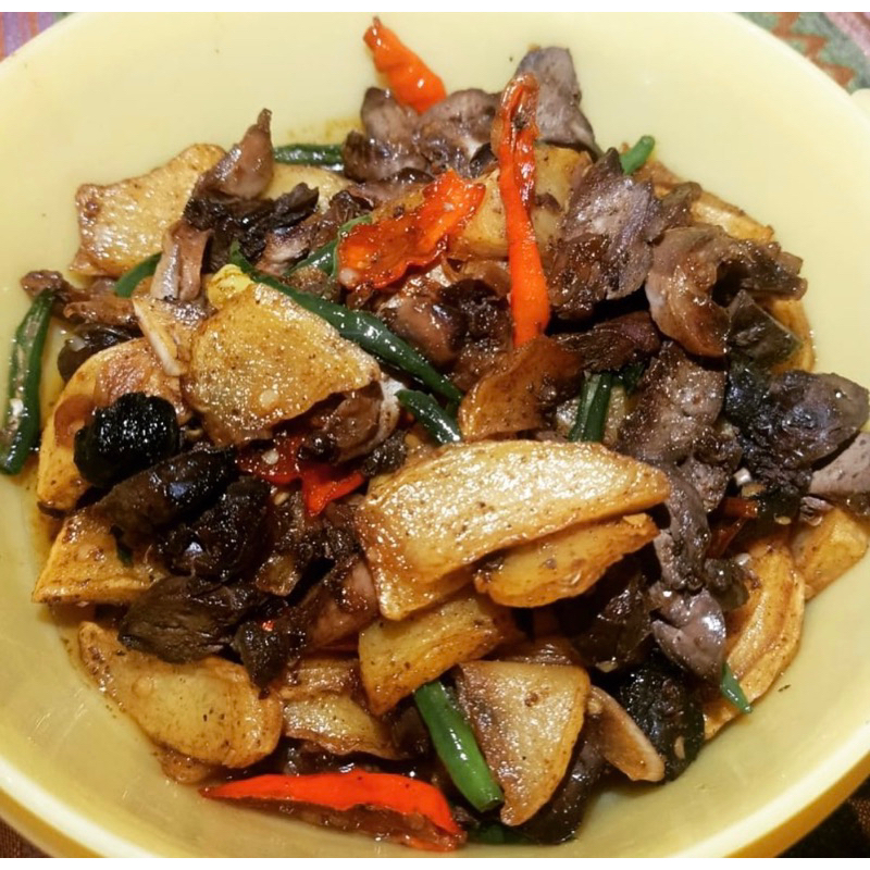 

Ati Ampela Kentang Cabe Ijo