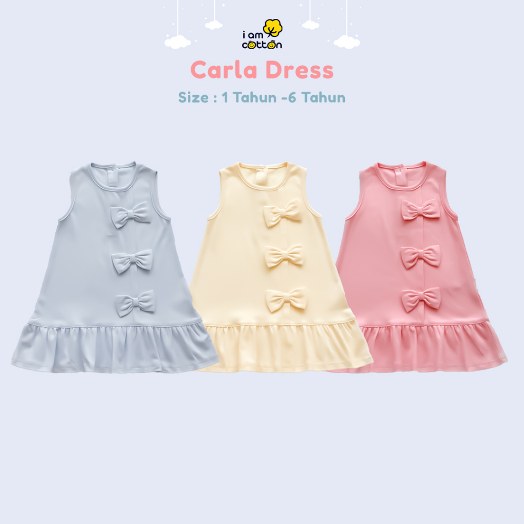 I am Cotton / Dress Anak/ Carla Dress