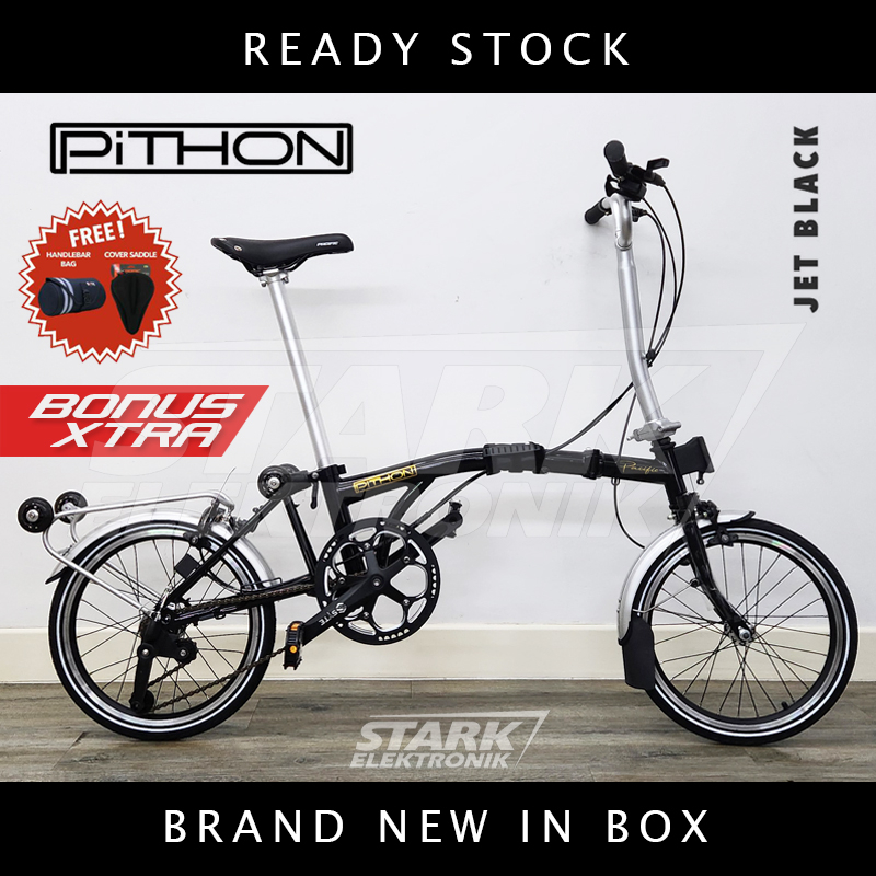 Pacific PITHON 16 inch Sepeda Lipat Folding Bike