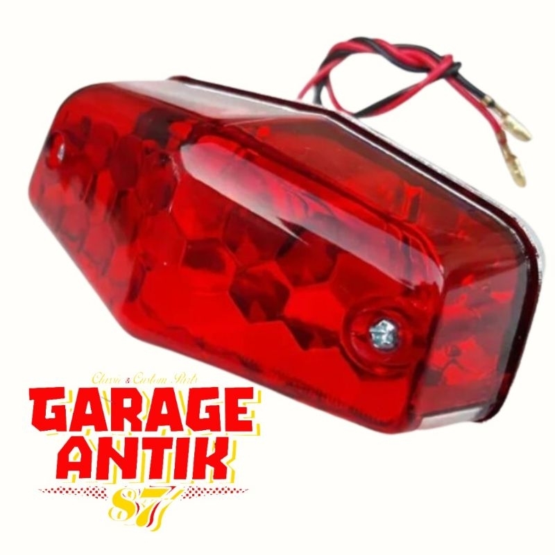 Lampu Stop stoplamp BSA Stop Lamp lampu stop BSA bahan stanlis