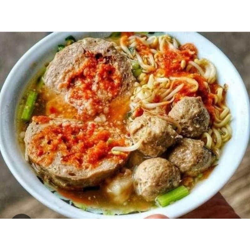 

Bakso Mercon Isi 10 + bumbu kuah bakso (homemade tanpa pengawet tanpa borax)