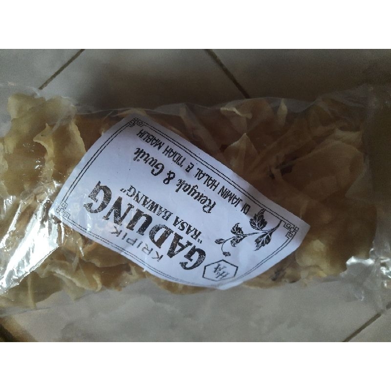 

Keripik Gadung-kemasan 500gr