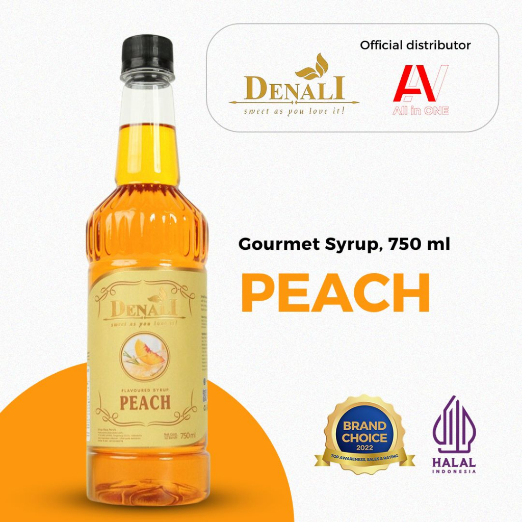 

Syrup Denali 750 ml - Peach