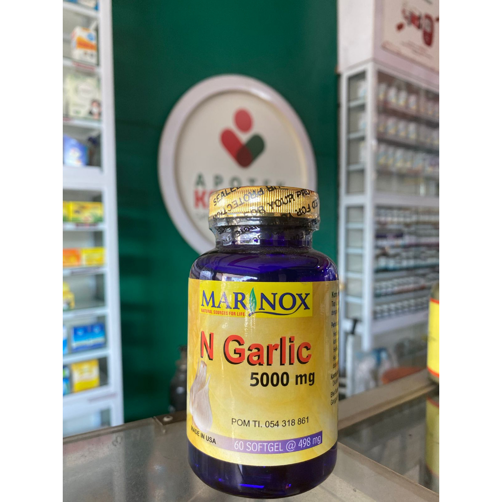 MARINOX  N GARLIC / SUPLEMEN UNTUK MEMBANTU MENGURANGI LEMAK DARAH