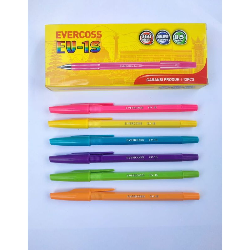 

PULPEN EVERCOSS EV-1S / PULPEN GEL MURAH / PULPEN MURAH