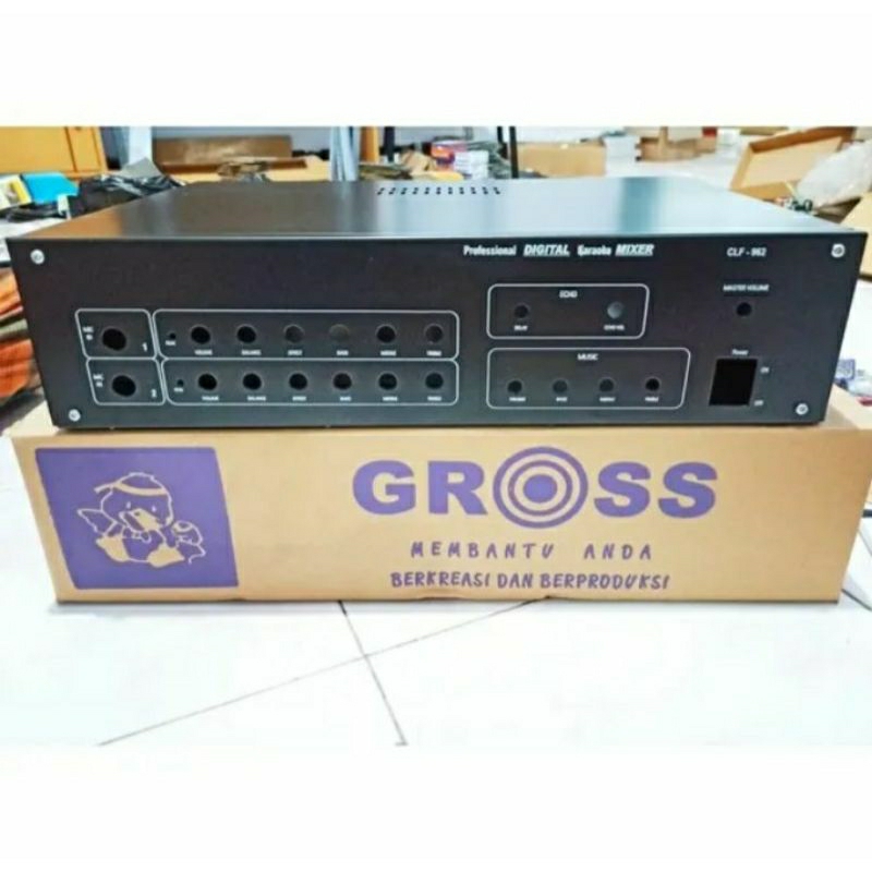 Box Power Mixer 2chanel Tipe CLF-962 Box saja