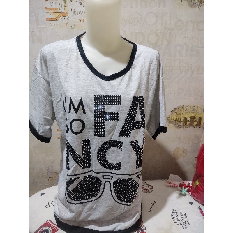 kaos wanita bangkok jumbo oversize