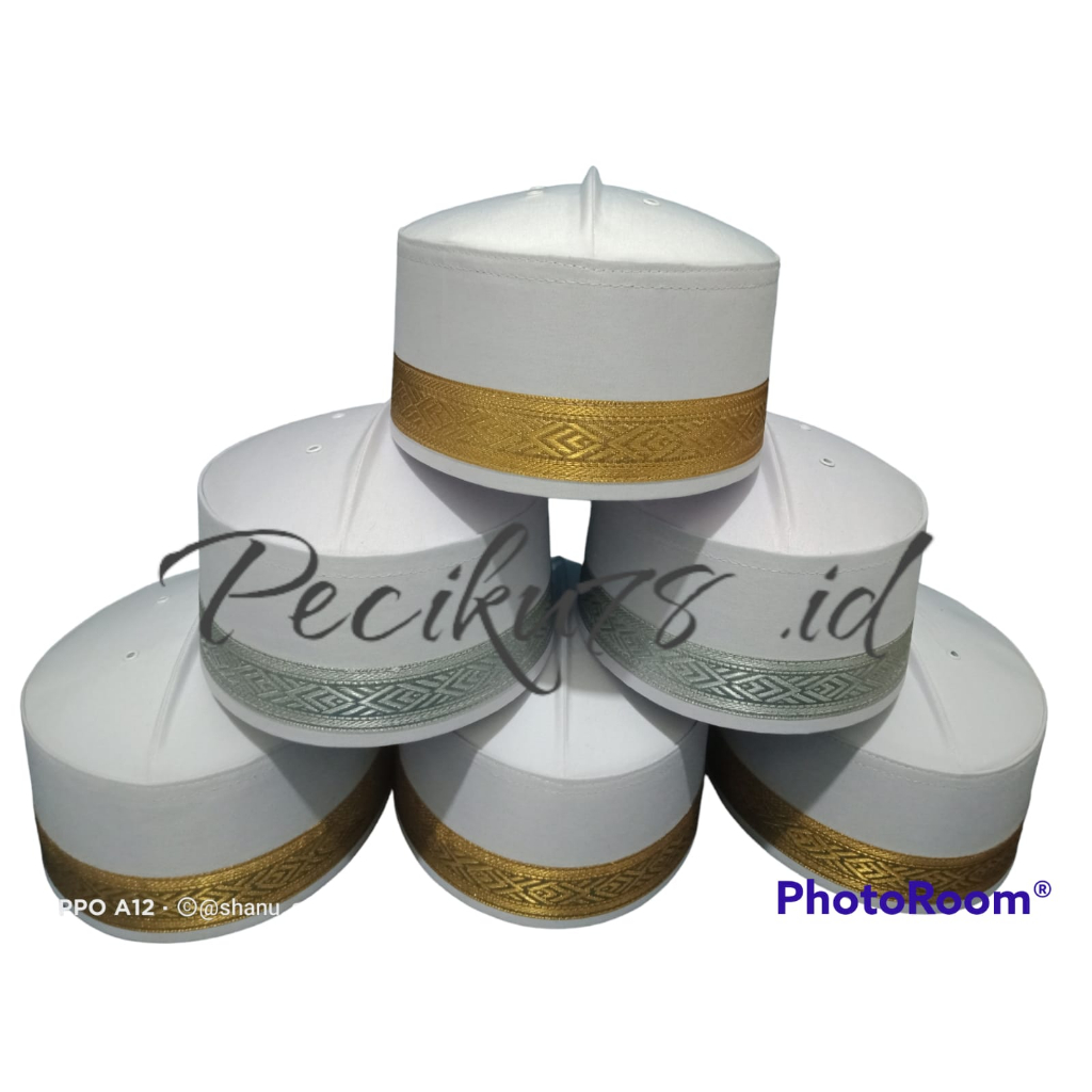 peci kopiah pita bugis recca bone/peci asagofa pita bugis