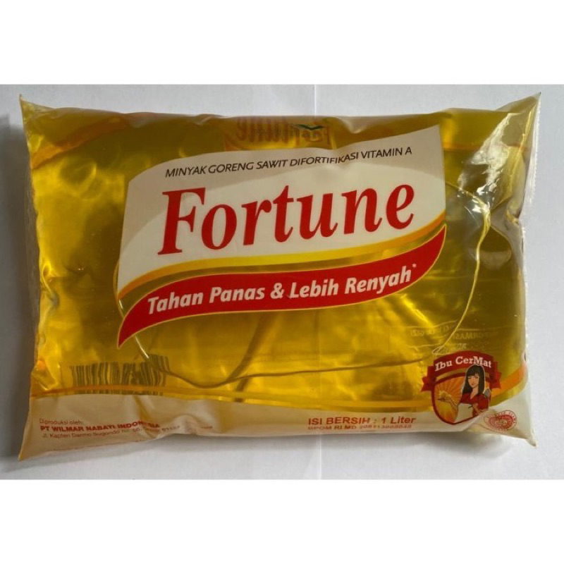 

Minyak Goreng Fortune Pillow/Bantal 1 Liter