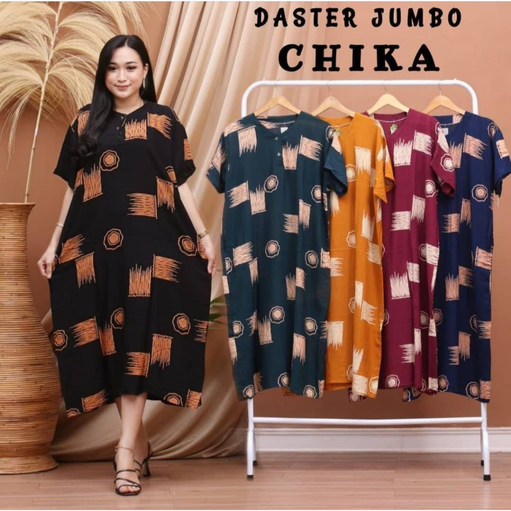 Daster Cabutan Jumbo Bahan Rayon Ld 120 XXL BUSUI BUMIL Max BB 80kg