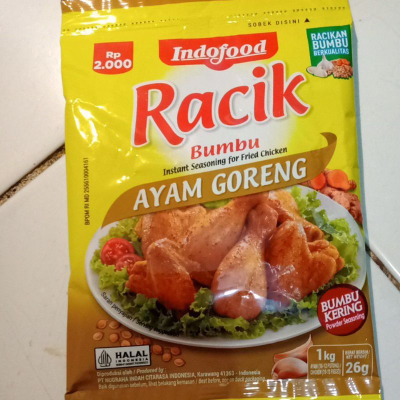 

Racik Bumbu Ayam Goreng