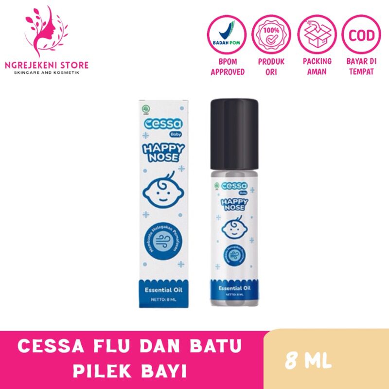 Cessa Cough n Flu Cessa Essential Oil Batuk Pilek Bayi Cough and Flu