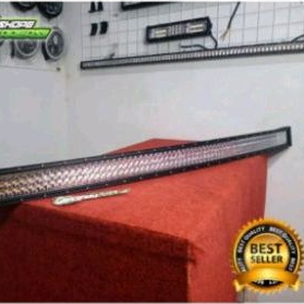 LAMPU LED BAR CURVE LENGKUNG 130 CM & 105 CM BODY SUPER TEBAL BUAT DI MOBIL OFFROAD