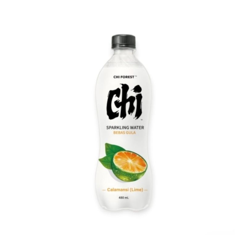 Chi Forest Sparkling Water/ Minuman Soda - Calamansi (Lime) 480 ml