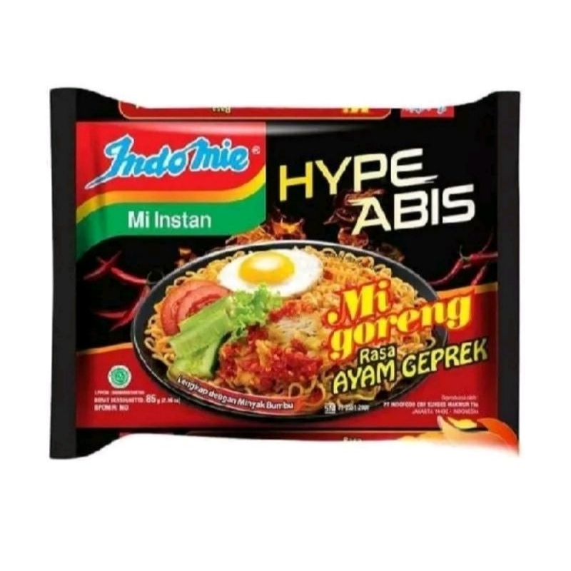 

INDOMIE GORENG AYAM GEPREK ISI 5 PCS