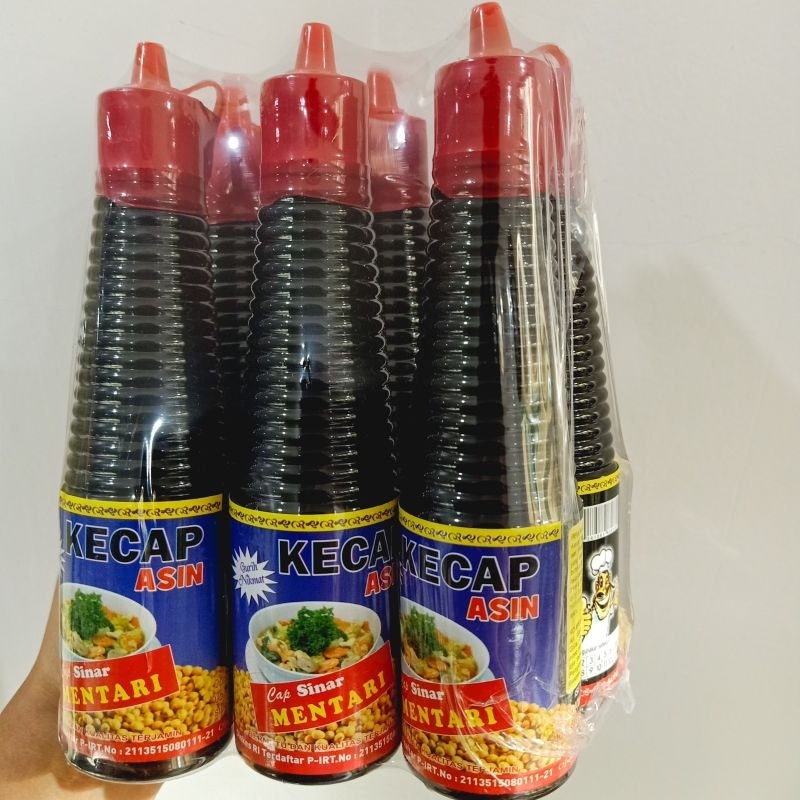 

Paket Hemat isi 5 Botol ( Kecap Asin,Minyak Wijen,Saos Tiram,kecap ikan,Raja Rasa)