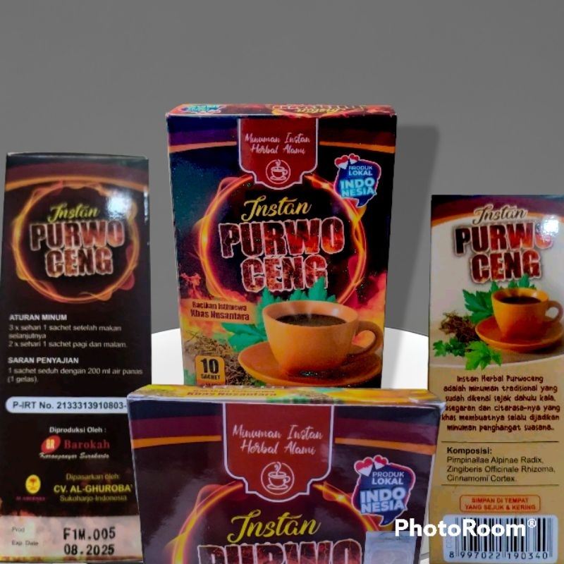 

Instan Purwoceng isi 10 sachet