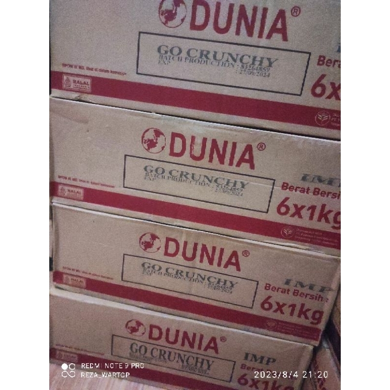 

gocrunchy dunia 1kg