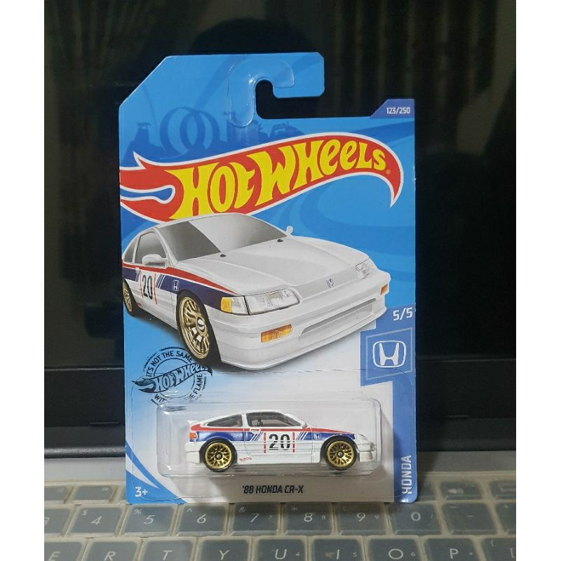 HOT WHEELS HONDA CRX WHITE