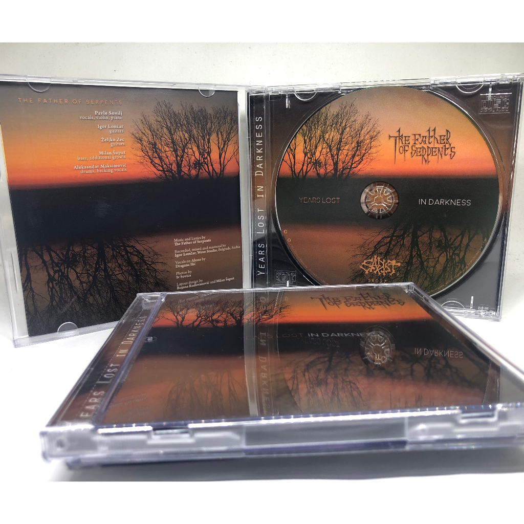CD Audio original - The father of serpents - Years lost in darkness