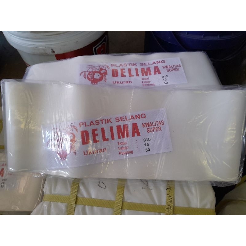 selang plastik 3 dim 3" delima 50M bening /putih
