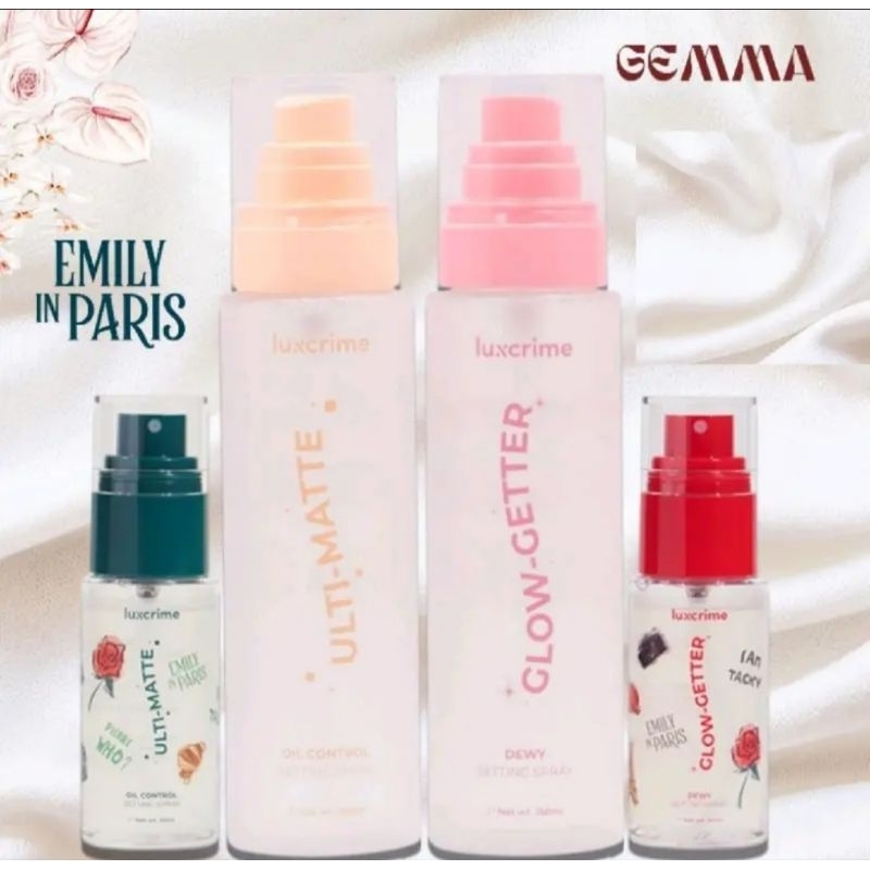 LUXCRIME GLOW GETTER Setting spray / dewy - ultimate oil