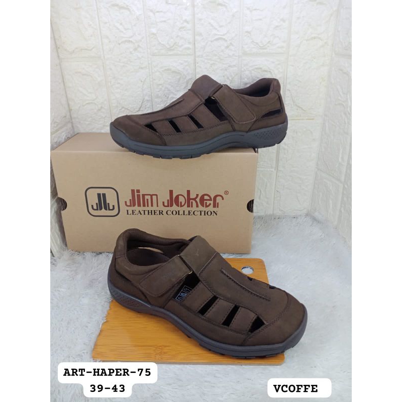 sepatu kulit pria Jim joker haper 75