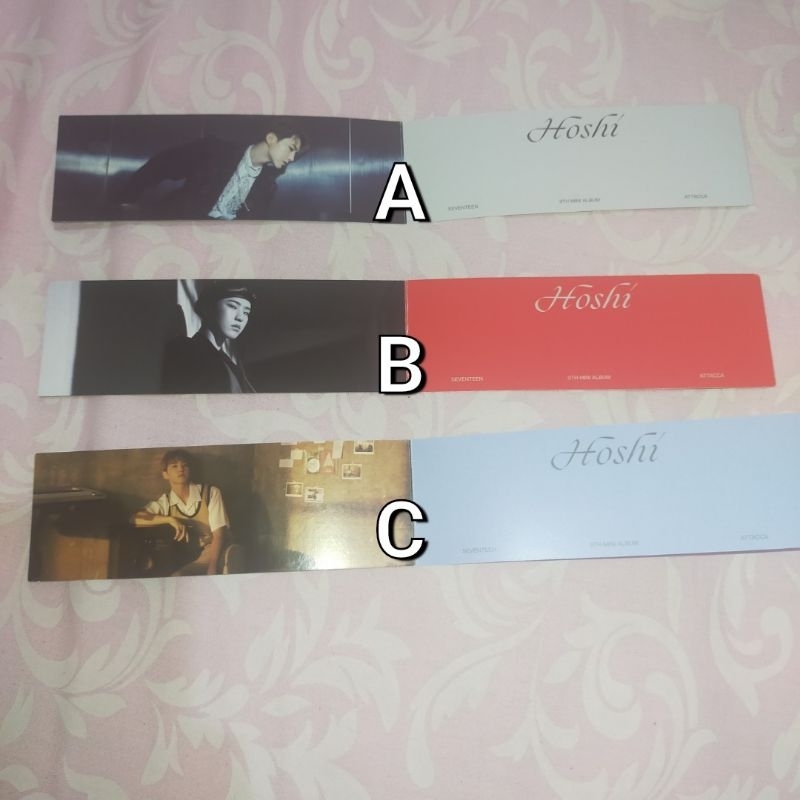 [READY] FOLDED FOLDING CARD HOSHI SEVENTEEN ATTACCA
