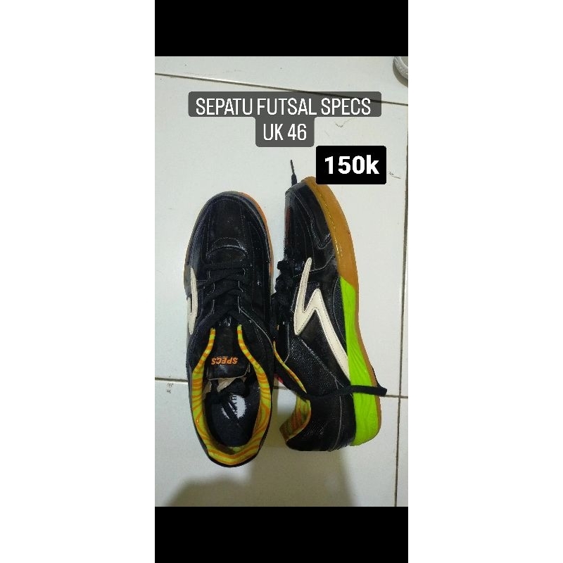 sepatu futsal specs original uk 46