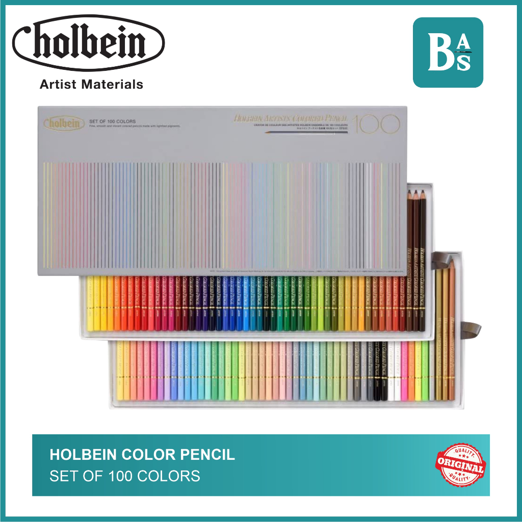 

Holbein Color Pencil Set of 100 Colors