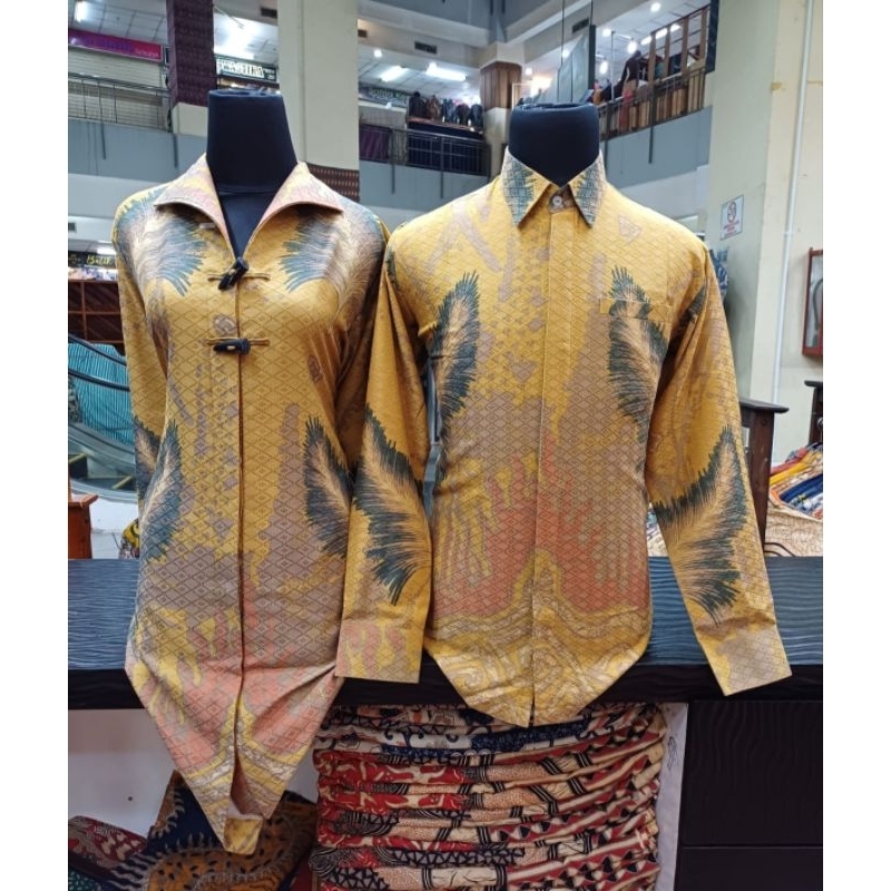 Baju atasan wanita bahan doby premium batik pria