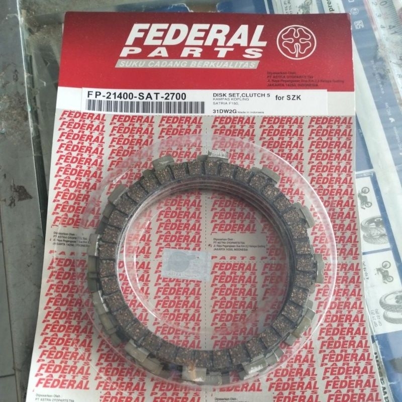 kampas kopling satria f150 federal