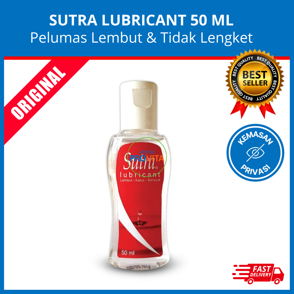 SUTRA LUBRICANT 50 ML / PELUMAS/ Sutra Lubricant Gel