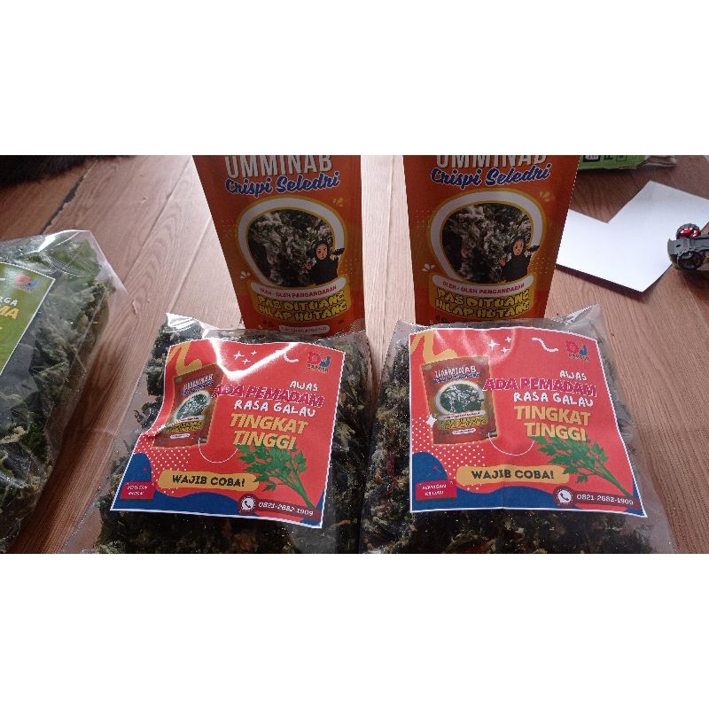 

CRISPI KERIPIK DAUN SELEDRI