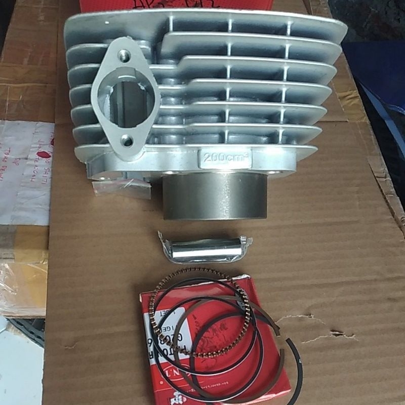 Blok cylinder 200cc Tossa hercules   Cylinder blok 200ccTossa hercules   Blok seher 200cc tossa herc