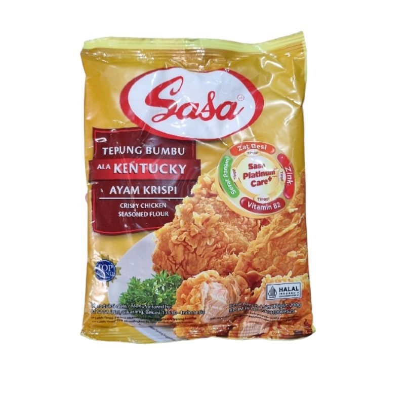 

Sasa tepung bumbu goreng ayam kentucky krispi 200g