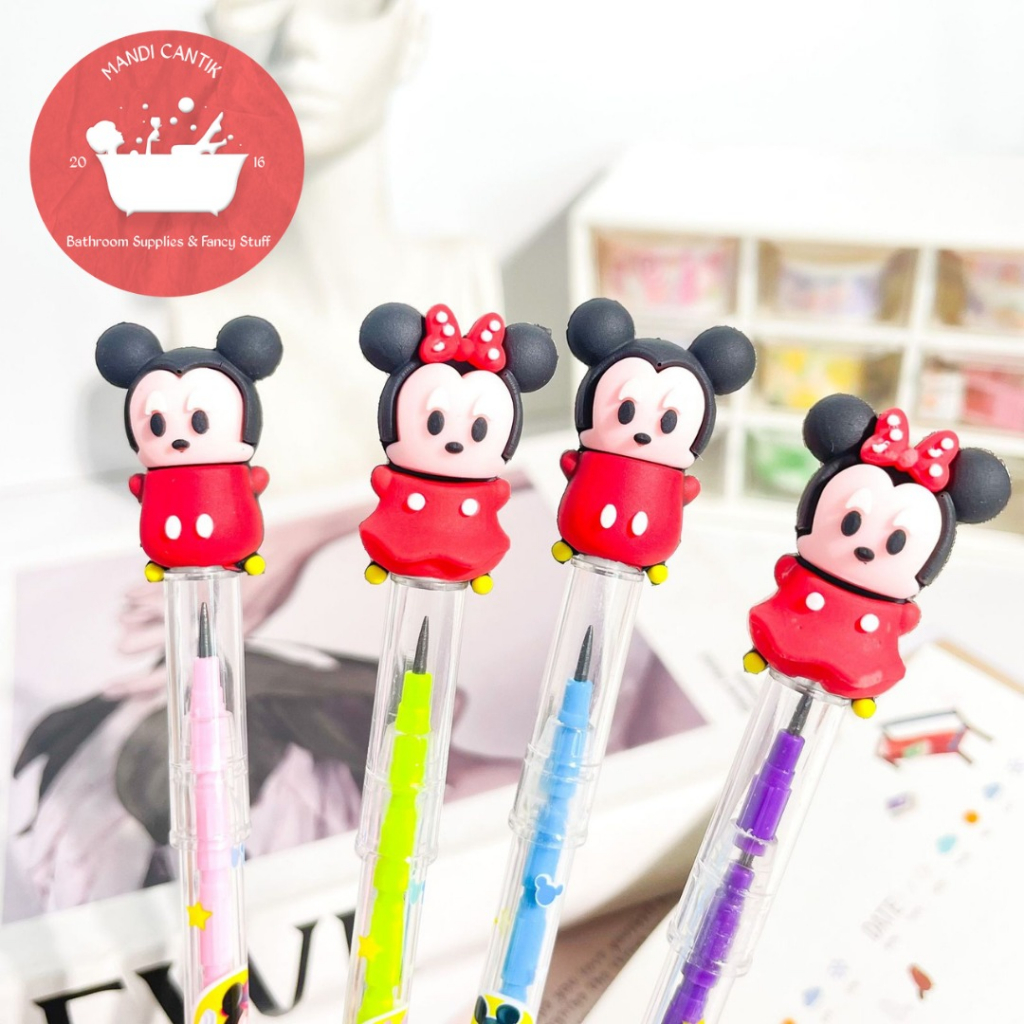 

PENSIL SUSUN MICKEY MINNIE TSUM-TSUM PENCIL LUCU IMUT KADO UNIK SOUVERNIR TERMURAH COD ALAT-ALAT SEKOLAH AESTHETIC KOREA
