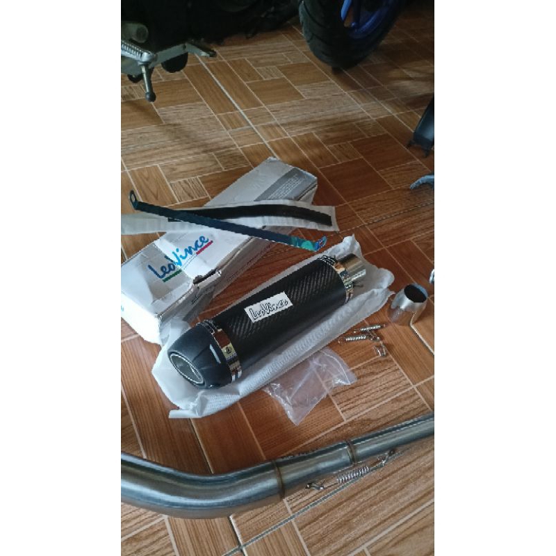 Knalpot Racing Leovince original import