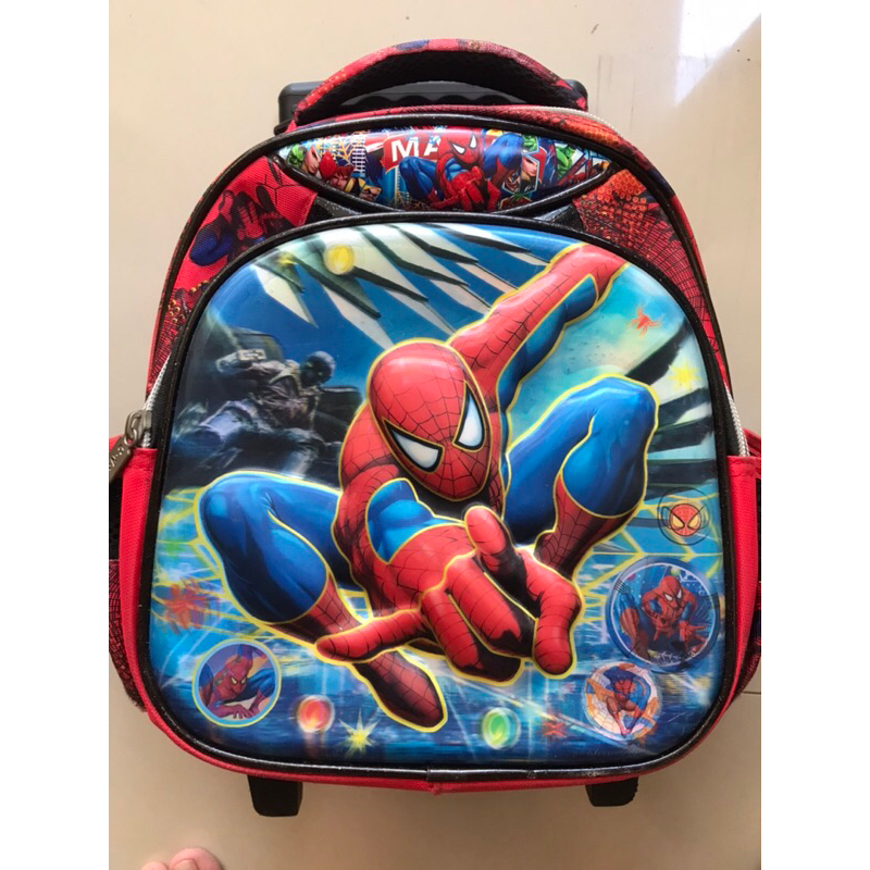 Tas Koper dan ransel spiderman anak