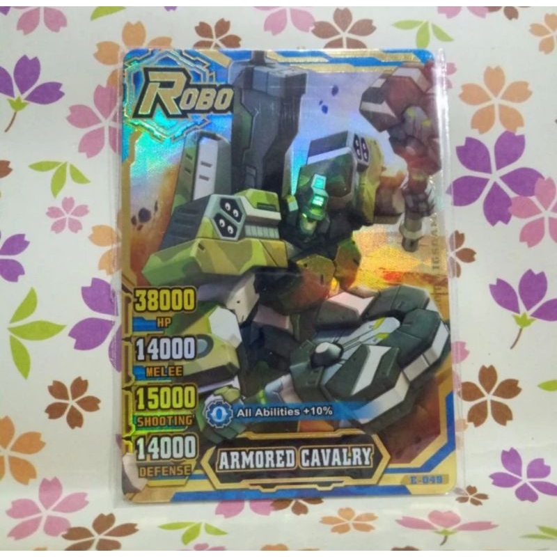 hero of robots armored cavalry gold event E-049